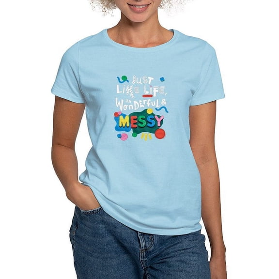 CafePress - Play Doh Wonderful And Messy T Shirt - Women's Classic T-Shirt