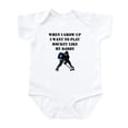 thumbnail image 1 of CafePress - Play Hockey Like My Daddy Body Suit - Baby Light Bodysuit, Size Newborn - 24 Months, 1 of 4