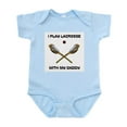 thumbnail image 1 of CafePress - Play Lacrosse With Daddy Infant Bodysuit - Baby Light Bodysuit, Size Newborn - 24 Months, 1 of 4