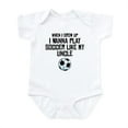 thumbnail image 1 of CafePress - Play Soccer Like My Uncle Body Suit - Baby Light Bodysuit, Size Newborn - 24 Months, 1 of 4