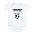 thumbnail image 1 of CafePress - Play Soccer Like My Uncle Body Suit - Baby Light Bodysuit, Size Newborn - 24 Months, 1 of 4