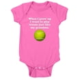 thumbnail image 1 of CafePress - Play Tennis Like My Grandma - Cute Infant Bodysuit Baby Romper, 1 of 1