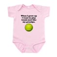 thumbnail image 1 of CafePress - Play Tennis Like My Grandpa Body Suit - Baby Light Bodysuit, Size Newborn - 24 Months, 1 of 4