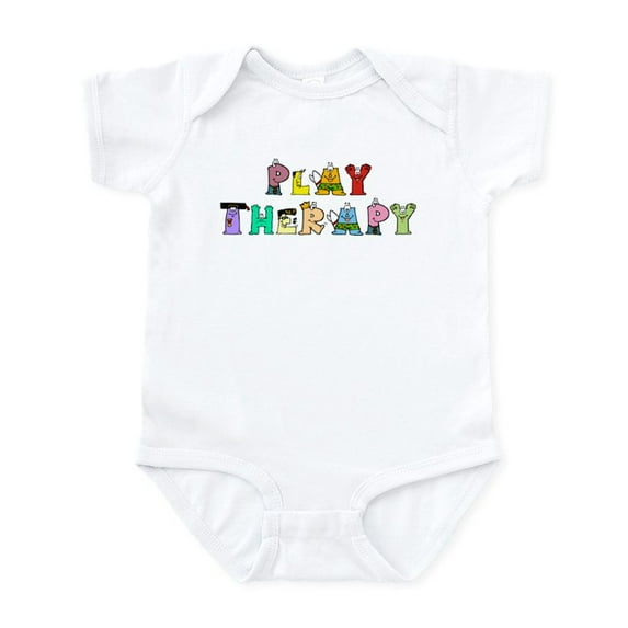 CafePress - Play Therapy Infant Bodysuit - Baby Light Bodysuit, Size Newborn - 24 Months