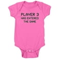 thumbnail image 1 of CafePress - Player 3 Has Entered The Game - Cute Infant Bodysuit Baby Romper, 1 of 1
