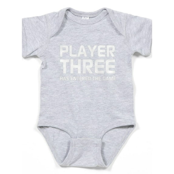 CafePress - Player Three Has Entered The Game - Cute Infant Bodysuit Baby Romper