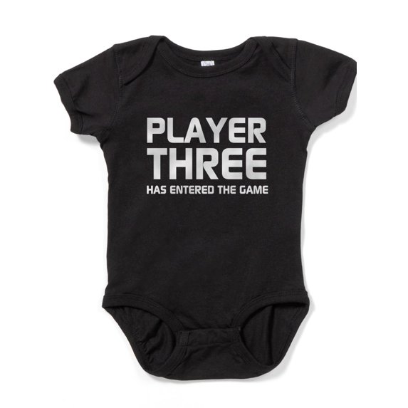 CafePress - Player Three Has Entered The Game - Cute Infant Bodysuit Baby Romper