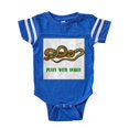 thumbnail image 1 of CafePress - Plays With Snakes.T... - Cute Infant Baby Football Bodysuit, 1 of 3