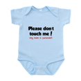 thumbnail image 1 of CafePress - Please Don't Touch Me! Infant Bodysuit - Baby Light Bodysuit, Size Newborn - 24 Months, 1 of 4
