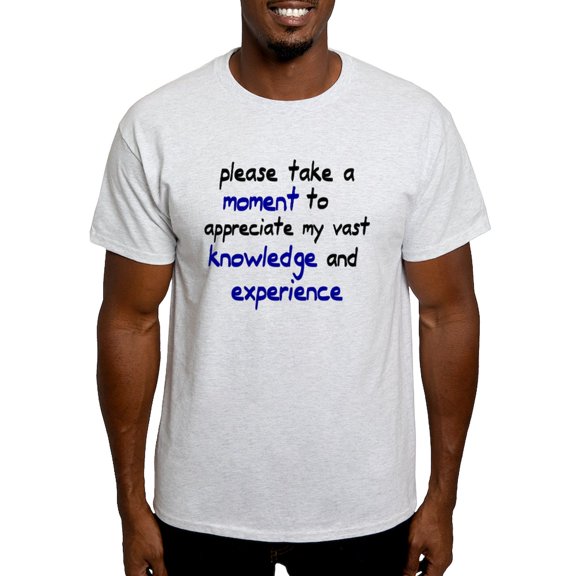 CafePress - Please Take A Moment Light T Shirt - Men's Classic Graphic T-Shirt