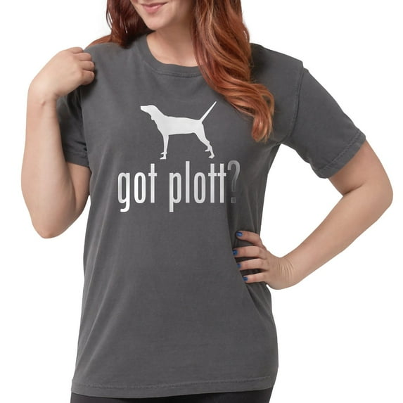 CafePress - Plott Hound Black T Shirt - Womens Comfort Colors® Shirt