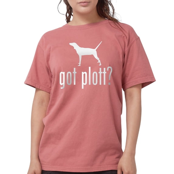 CafePress - Plott Hound Black T Shirt - Womens Comfort Colors® Shirt