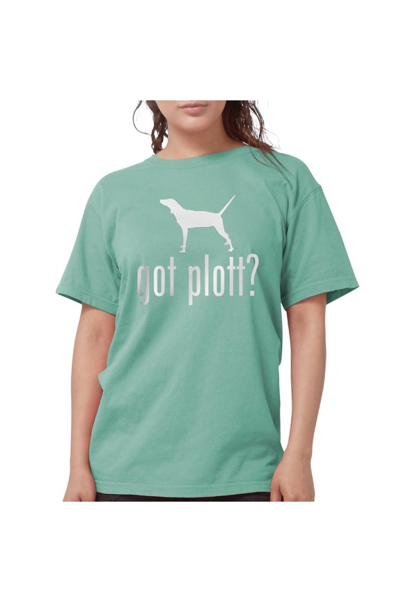 - Plott Hound Black T Shirt - Womens Comfort Colors® Shirt
