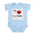 thumbnail image 1 of CafePress - Plumber Infant Bodysuit - Baby Light Bodysuit, Size Newborn - 24 Months, 1 of 4