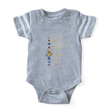 CafePress - Pluto2 DKT - Cute Infant Baby Football Bodysuit