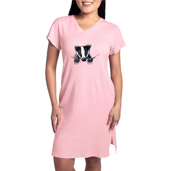 CafePress - Pocket Badger - Women's Nightshirt