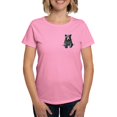 thumbnail image 1 of CafePress - Pocket Black Bear Women's Dark T Shirt - Women's Traditional Fit Dark T-Shirt, 1 of 4