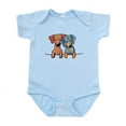 thumbnail image 1 of CafePress - Pocket Doxie Duo Infant Bodysuit - Baby Light Bodysuit, Size Newborn - 24 Months, 1 of 4