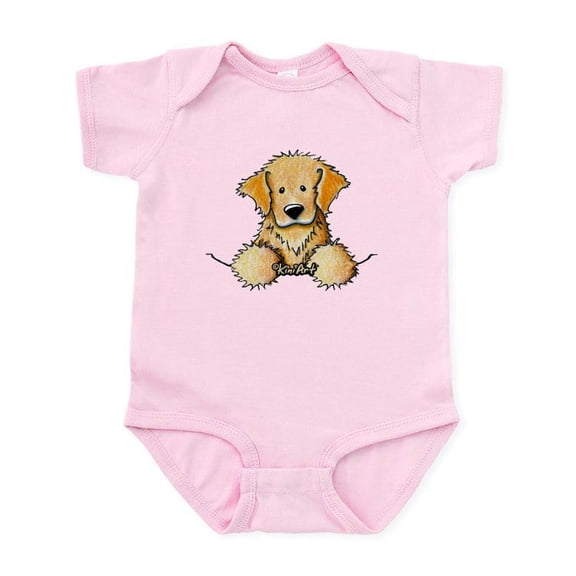 CafePress - Pocket Golden Retriever Infant Bodysuit - Baby Light Bodysuit, Size Newborn - 24 Months