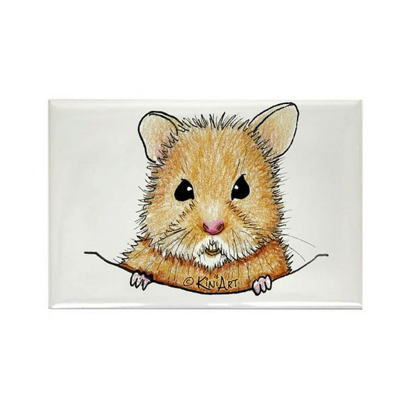 CafePress - Pocket Hamster - Rectangle Magnet, 2"x3" Refrigerator Magnet