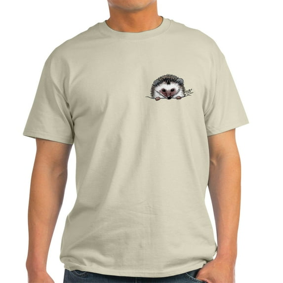 CafePress - Pocket Hedgehog Light T Shirt - Men's Classic Graphic T-Shirt