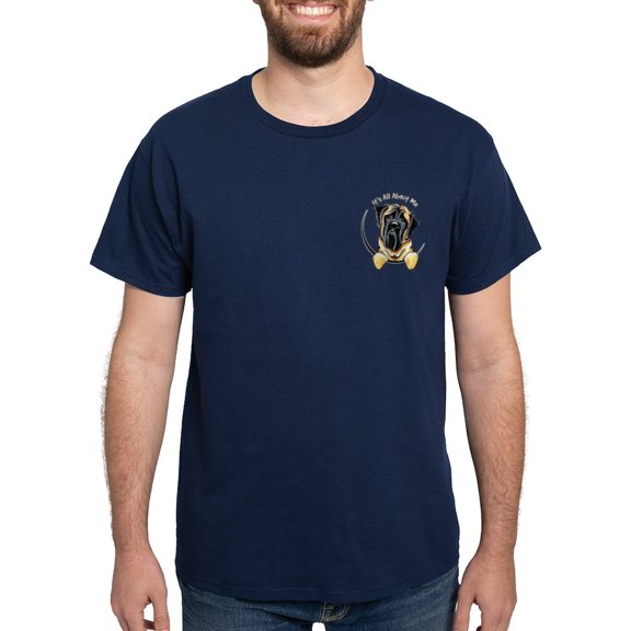 CafePress - Pocket Mastiff IAAM Dark T Shirt - Men's Classic Graphic Cotton T-Shirt