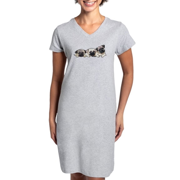 CafePress - Pocket Pugs - Women's Nightshirt