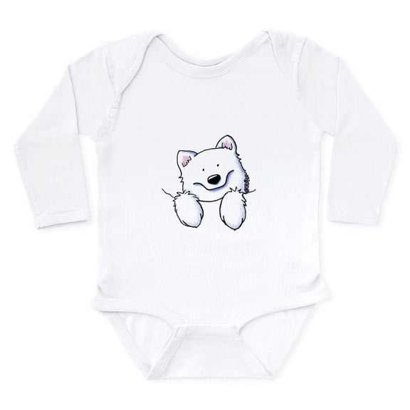 CafePress - Pocket Sammy - Long Sleeve Cotton Baby Bodysuit