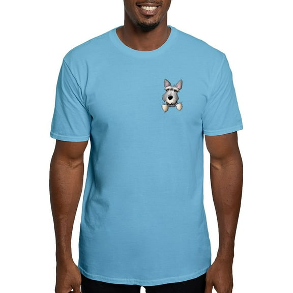 CafePress - Pocket Schnauzer Fitted T Shirt - Fitted T-Shirt, Vintage Fit Soft Cotton Tee