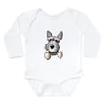 thumbnail image 1 of CafePress - Pocket Schnauzer Long Sleeve Infant Bodysuit - Long Sleeve Cotton Baby Bodysuit, 1 of 4