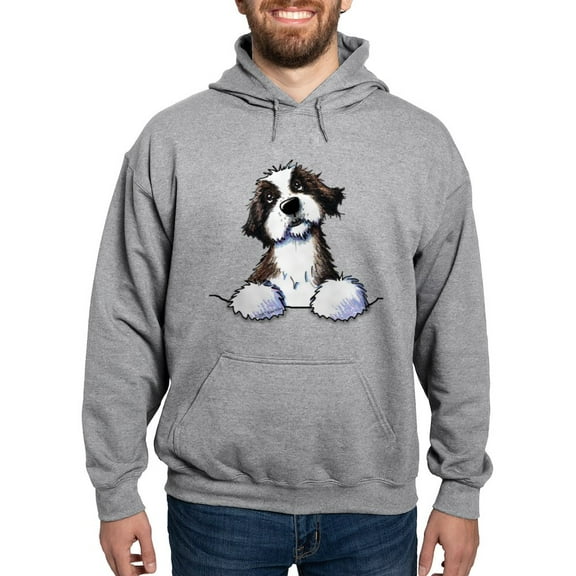 CafePress - Pocket St. Bernard II Hooded Sweatshirt - Pullover Hoodie, Hooded Sweatshirt