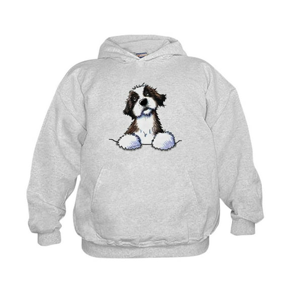 CafePress - Pocket St. Bernard II - Kids Hooded Sweatshirt, Classic Hoodie