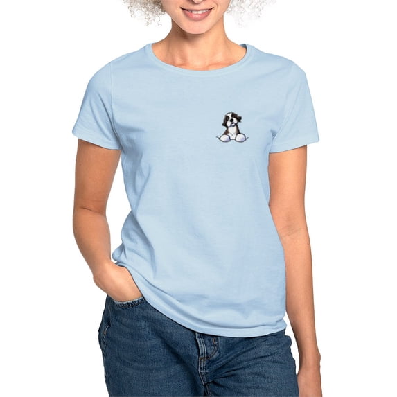 CafePress - Pocket St. Bernard II Women's Light T Shirt - Women's Classic T-Shirt