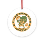 CafePress - Pog Mo Boxer T - Round Wood Ornament 4