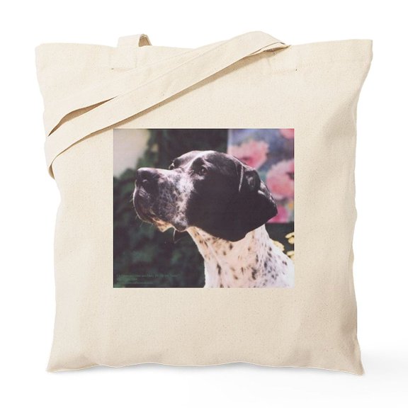 CafePress - Pointer As Loyal Friend Tote Bag - Unisex Canvas Tote Bag, Beige, 1-Piece