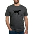 thumbnail image 1 of CafePress - Pointer Black Men's Deluxe T Shirt - Mens Tri-blend T-Shirt, 1 of 4