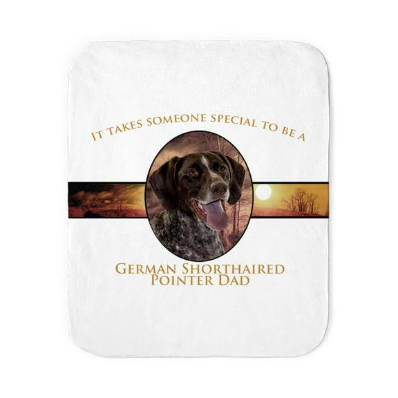 CafePress - Pointer Dad - Sherpa Fleece Throw Blanket 60" x 50"
