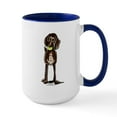 thumbnail image 1 of CafePress - Pointer Playtime Large Mug - 15 oz Ceramic Large White Novelty Mug, 1 of 4