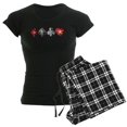 thumbnail image 1 of CafePress - Poker Gems Pajamas - Women's Short Sleeve Print T-Shirt and Pants Dark Cotton Pajama Set, 1 of 7