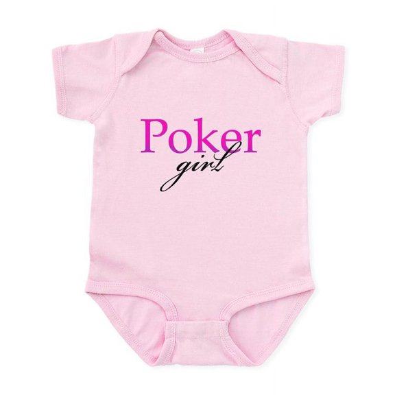 CafePress - Poker Infant Bodysuit - Baby Light Bodysuit, Size Newborn - 24 Months