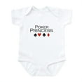 thumbnail image 1 of CafePress - Poker Princess / Poker Infant Bodysuit - Baby Light Bodysuit, Size Newborn - 24 Months, 1 of 4