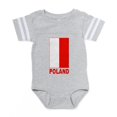 thumbnail image 1 of CafePress - Poland_B - Cute Infant Baby Football Bodysuit, 1 of 3
