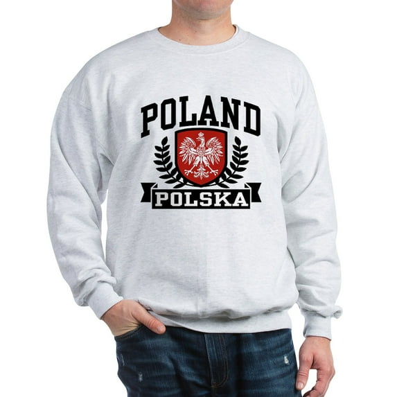 CafePress - Poland Polska Sweatshirt - Crew Neck Sweatshirt