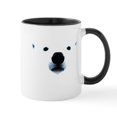 thumbnail image 1 of CafePress - Polar Bear Face Mug - 11 oz Ceramic Mug - Novelty Coffee Tea Cup, 1 of 4