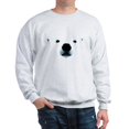 thumbnail image 1 of CafePress - Polar Bear Face Sweatshirt - Crew Neck Sweatshirt, 1 of 4