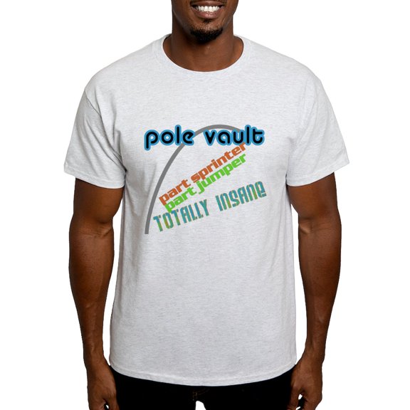 CafePress - Pole Vault Insane Light T Shirt - Men's Classic Graphic T-Shirt