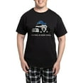 thumbnail image 1 of CafePress - Police Car Men's Dark Pajamas - Men's Dark Loose Fit Cotton Pajama Set, 1 of 7