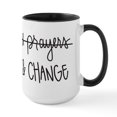 thumbnail image 1 of CafePress - Policy & Change - 15 oz Ceramic Large White Novelty Mug, 1 of 4