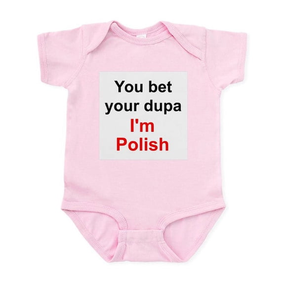 CafePress - Polish Dupa 2 Infant Bodysuit - Baby Light Bodysuit, Size Newborn - 24 Months