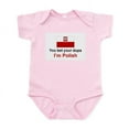 thumbnail image 1 of CafePress - Polish Dupa Infant Bodysuit - Baby Light Bodysuit, Size Newborn - 24 Months, 1 of 4